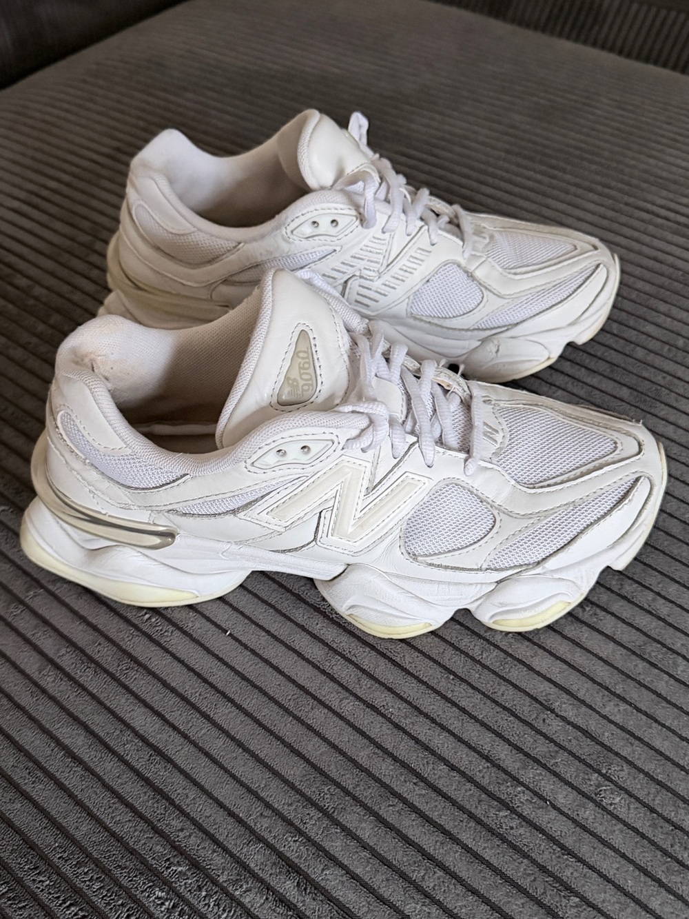 New Balance 9060 Triple White